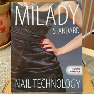 Milady Standard Nail Technology Student Workbook - 7th Edition - EUC
